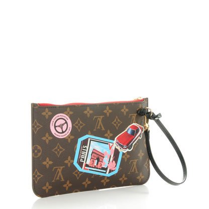 Louis Vuitton Monogram World Tour Neverfull MM GM Pochette 3 of 8