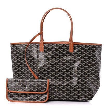 Goyard Goyardine Saint Louis PM Black Gold 1 of 8