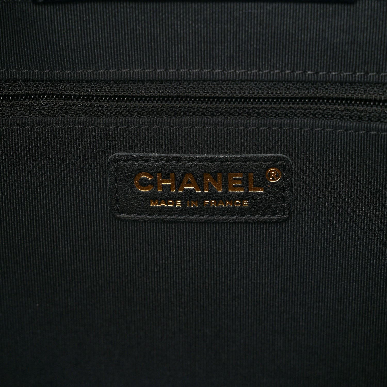 Chanel Caviar Quilted Small Shopping Tote Black 8 of 11