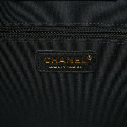 Chanel Caviar Quilted Small Shopping Tote Black 8 of 11