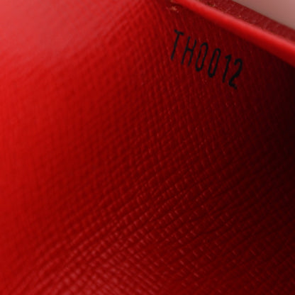 Louis Vuitton Epi Mini Agenda Cover Castillan Red 7 of 9