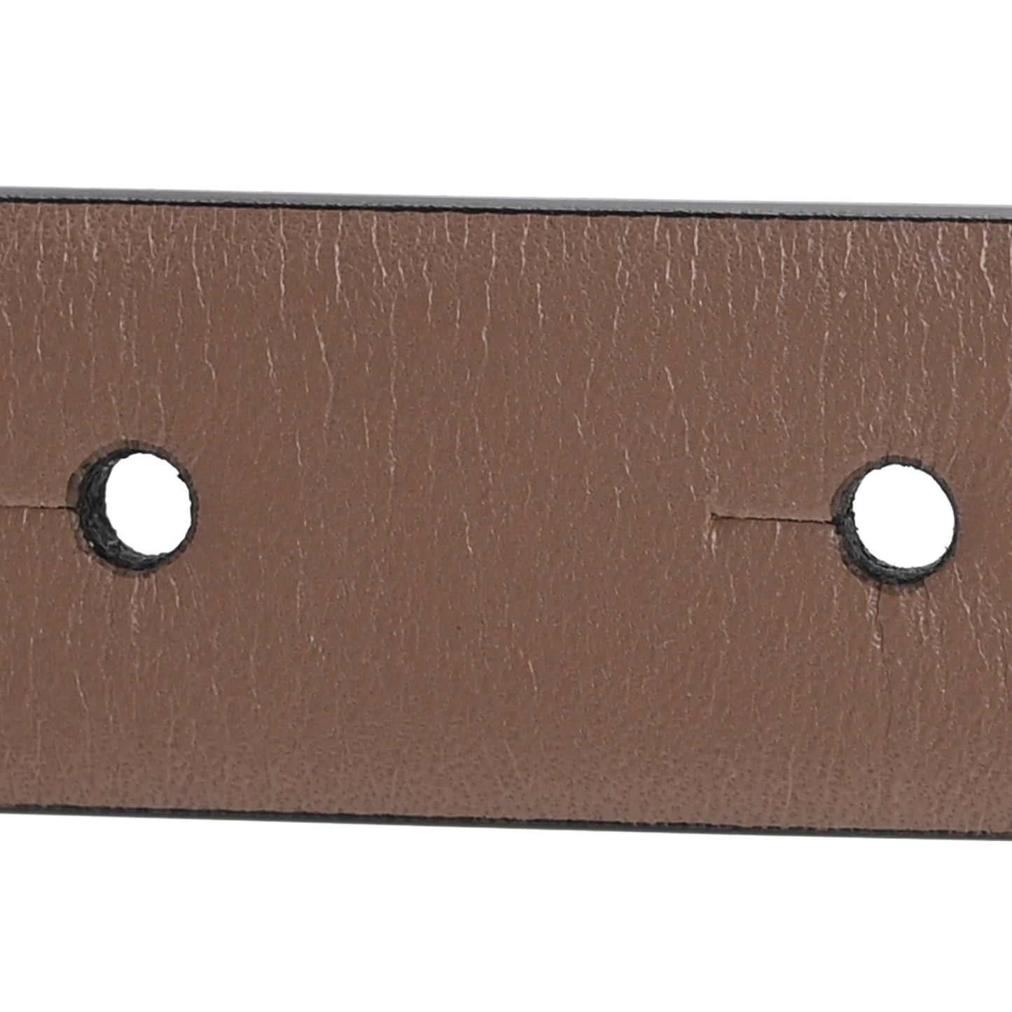 Glossy Calfskin VLogo Reversible 20mm Belt 75 30 Smokey Beige Black