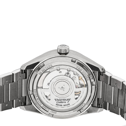 Tag Heuer Stainless Steel Diamond 36mm Carrera Date Automatic Watch Purple WBN2319 4 of 5