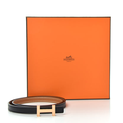 Hermes Swift Epsom 13mm Focus Belt 70 Black Gold 6 of 6