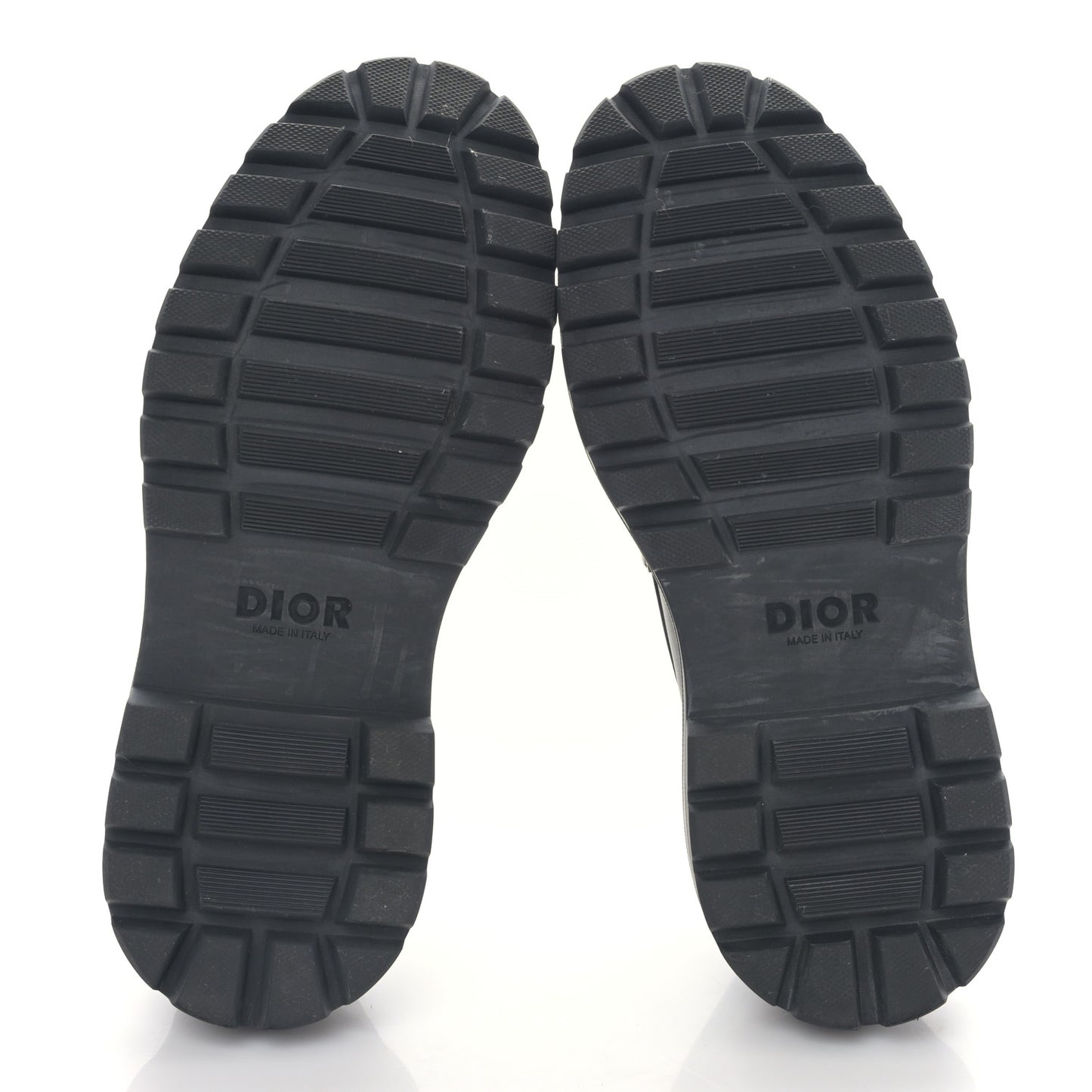 Calfskin Oblique Explorer Loafers 39 Beige Black