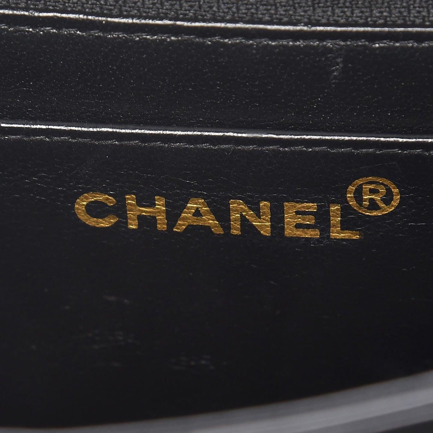 Lambskin Quilted Jumbo Single Flap Black