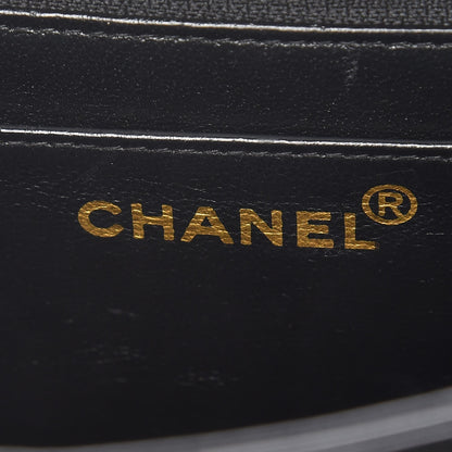 Chanel Lambskin Quilted Jumbo Single Flap Black 10 of 12