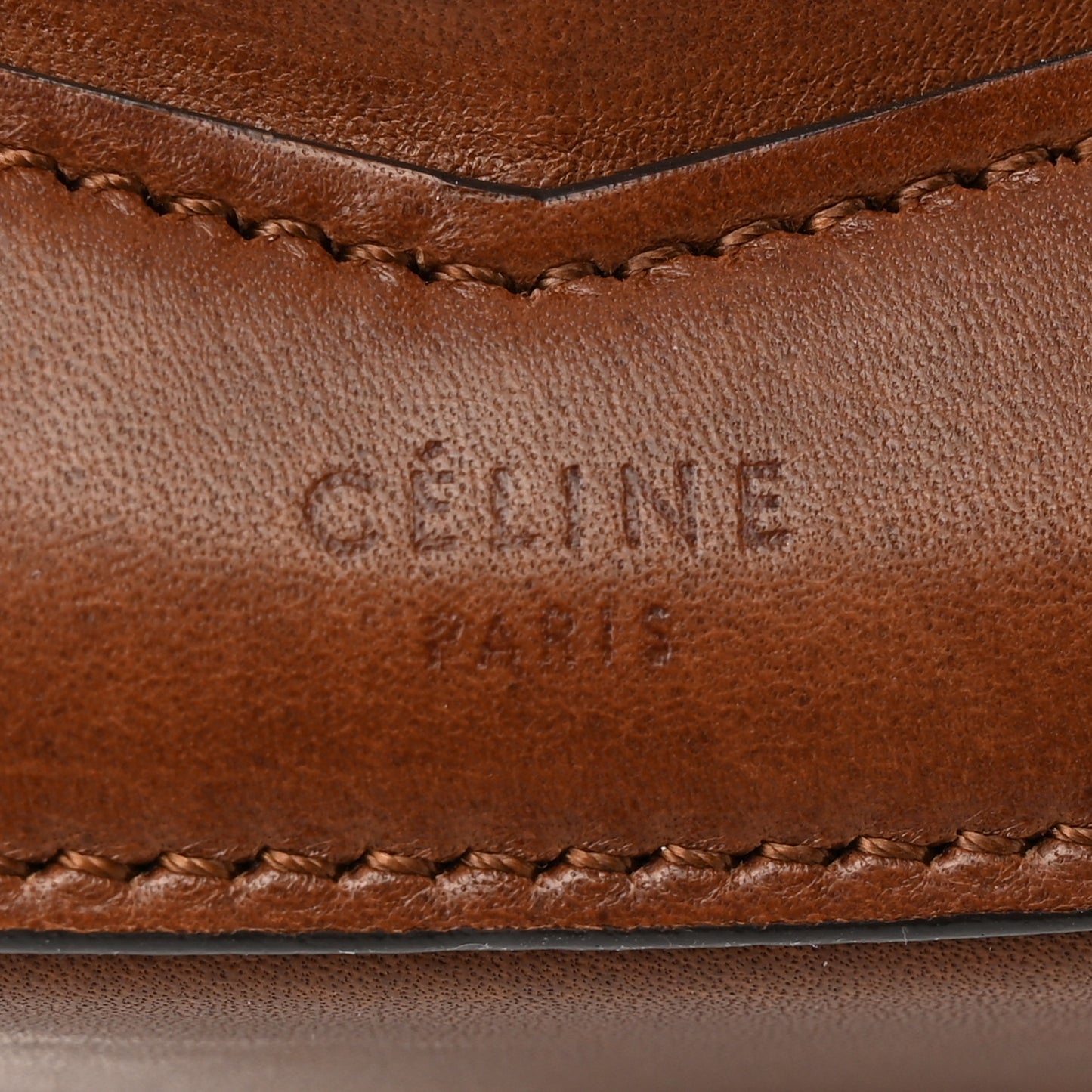 Supersoft Calfskin Small Trotteur Caramel