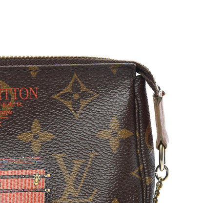 Louis Vuitton Monogram Trunks and Locks Mini Pochette Accessories 11 of 12