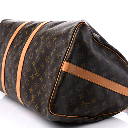 Louis Vuitton Monogram Keepall Bandouliere 55 9 of 25