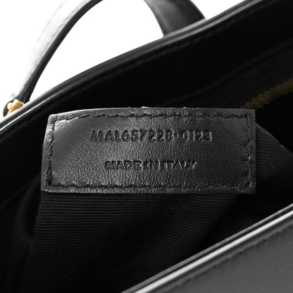Saint Laurent Smooth Calfskin Le 5 A 7 Hobo Black 7 of 10