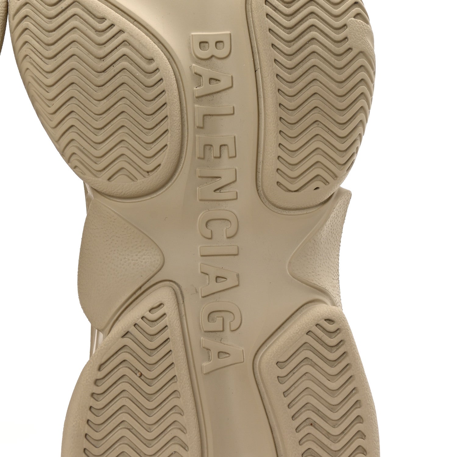 Balenciaga EVA Molded Womens Triple S Sneakers 39 Taupe 7 of 10