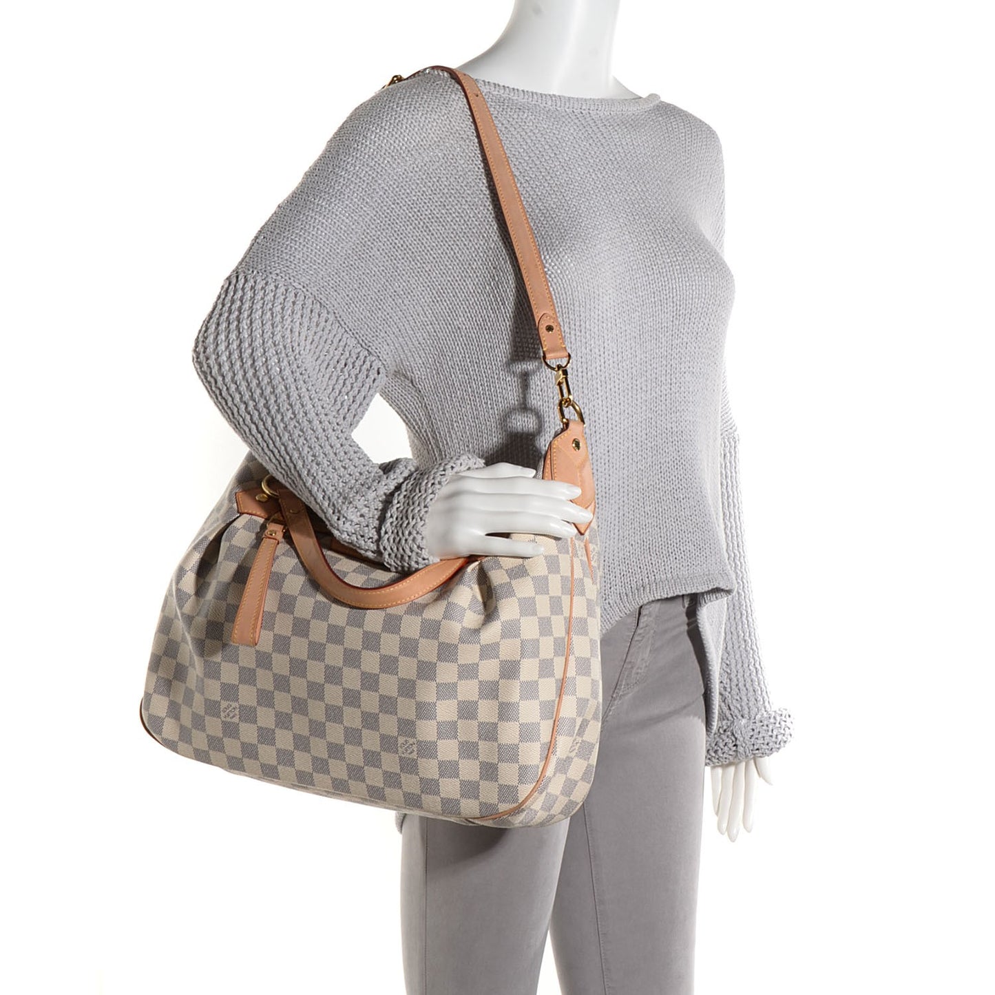 Damier Azur Evora MM