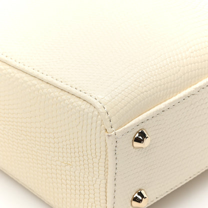 Christian Dior Lizard Mini Lady Dior White 11 of 17