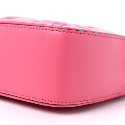 Gucci Calfskin GG Matelasse Small Shoulder Bag Rhodamine Pink Natural 8 of 8