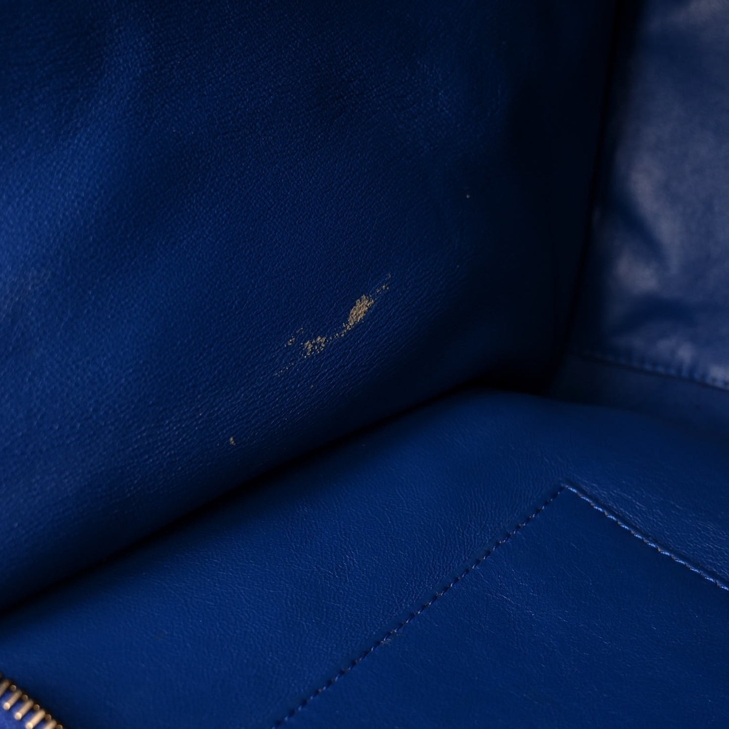Smooth Calfskin Mini Luggage Royal Blue