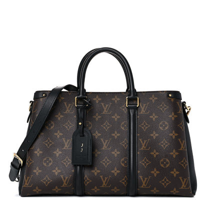 Louis Vuitton Monogram Soufflot MM Black 1 of 24