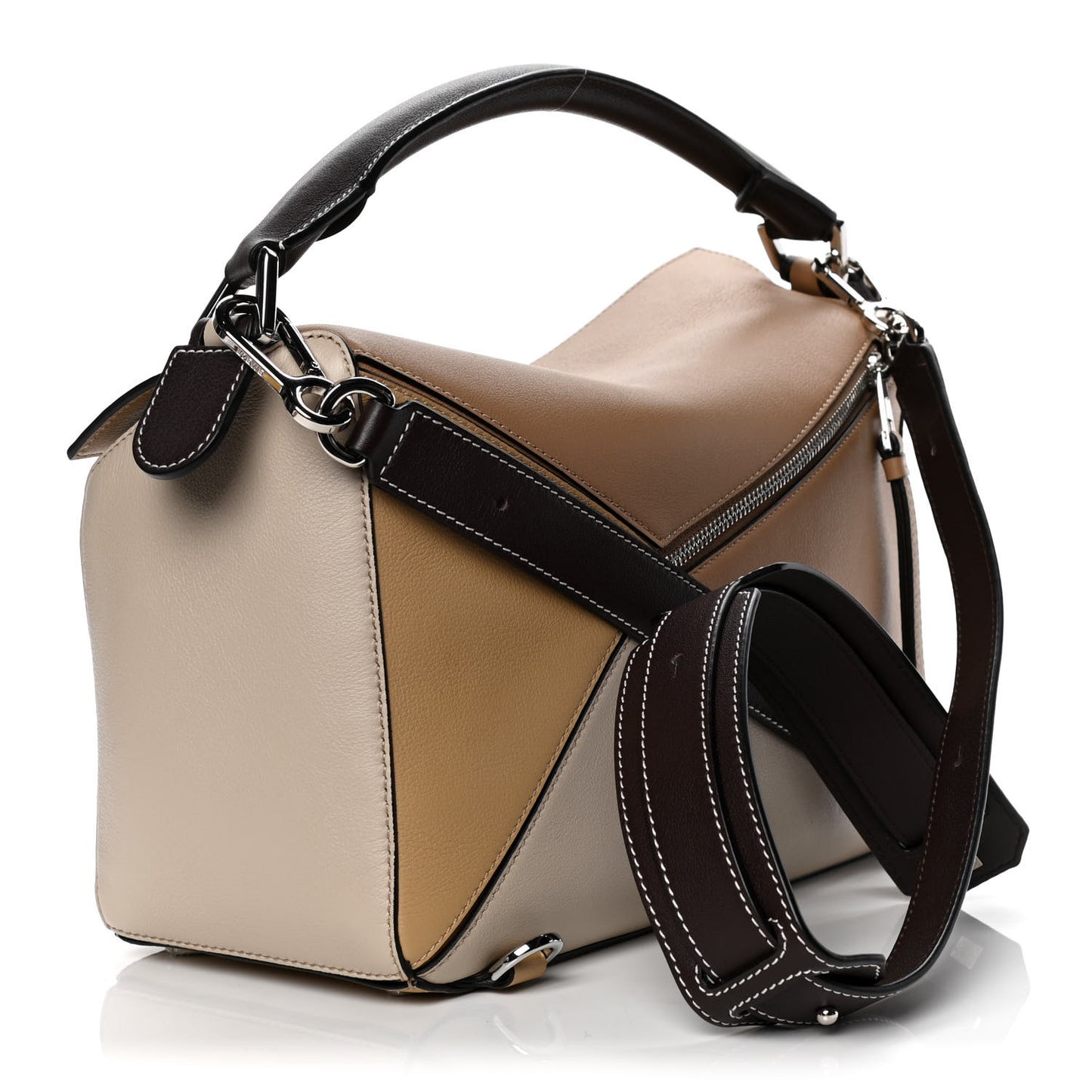 Calfskin Medium Puzzle Bag