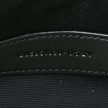 Saint Laurent Grain De Poudre Textured Mixed Matelasse Triquilt Monogram Clutch Dark Beige 7 of 11