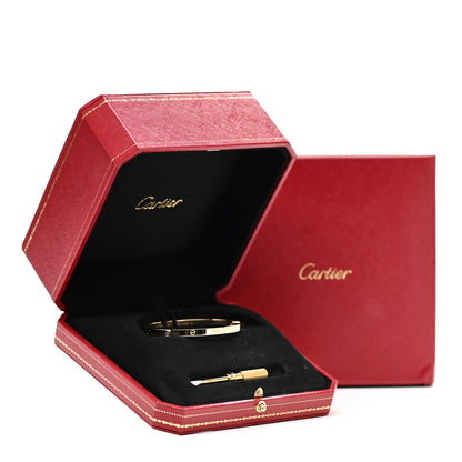 Cartier 18K Yellow Gold Small LOVE Bracelet 16 5 of 5