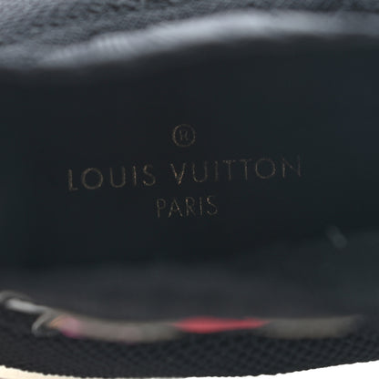 Louis Vuitton Stretch Fabric LV Black Heart Sock Sneaker 37.5 Black 9 of 10