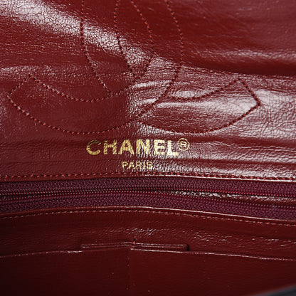 Chanel Lambskin Quilted Medium Double Flap Black 6 of 9