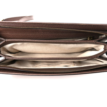 Gucci GG Supreme Monogram Web Medium Ophidia Shoulder Bag Beige New Acero 5 of 12