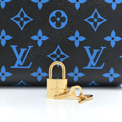 Louis Vuitton Colored Monogram Speedy Amazon PM Blue Black 11 of 11