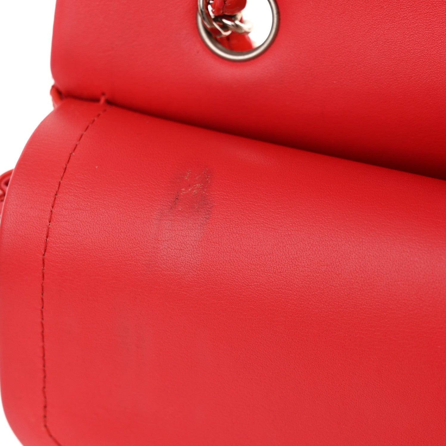 Chanel Patent Quilted Medium Double Flap Fuchsia 12 of 15