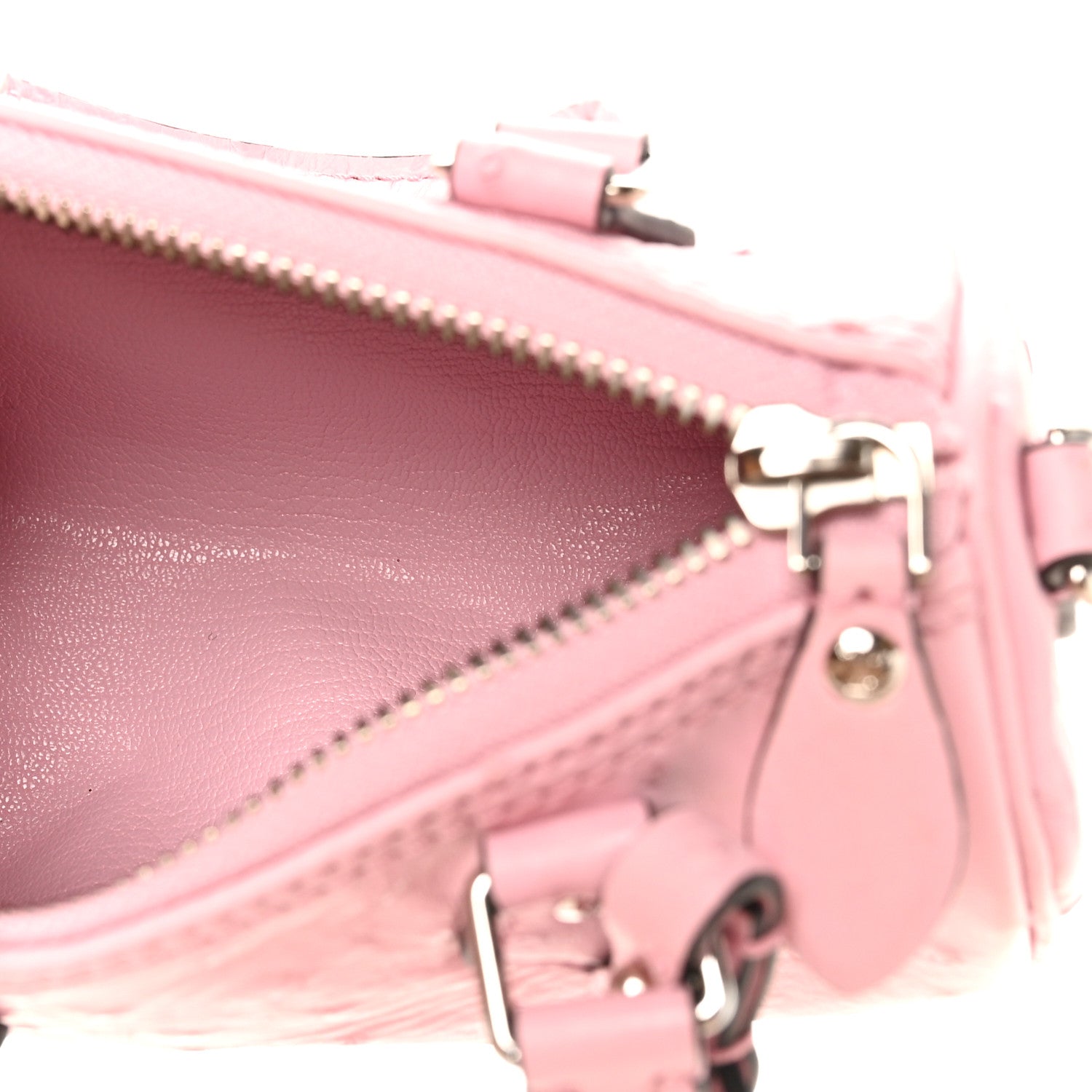 Louis Vuitton Ostrich Speedy   Pink 5 of 10
