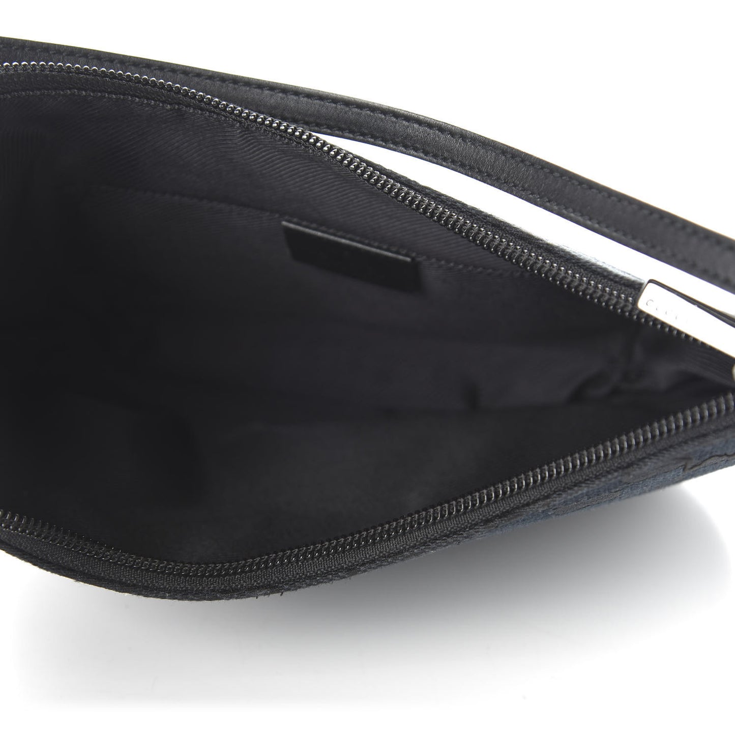 Denim Monogram Pochette Black