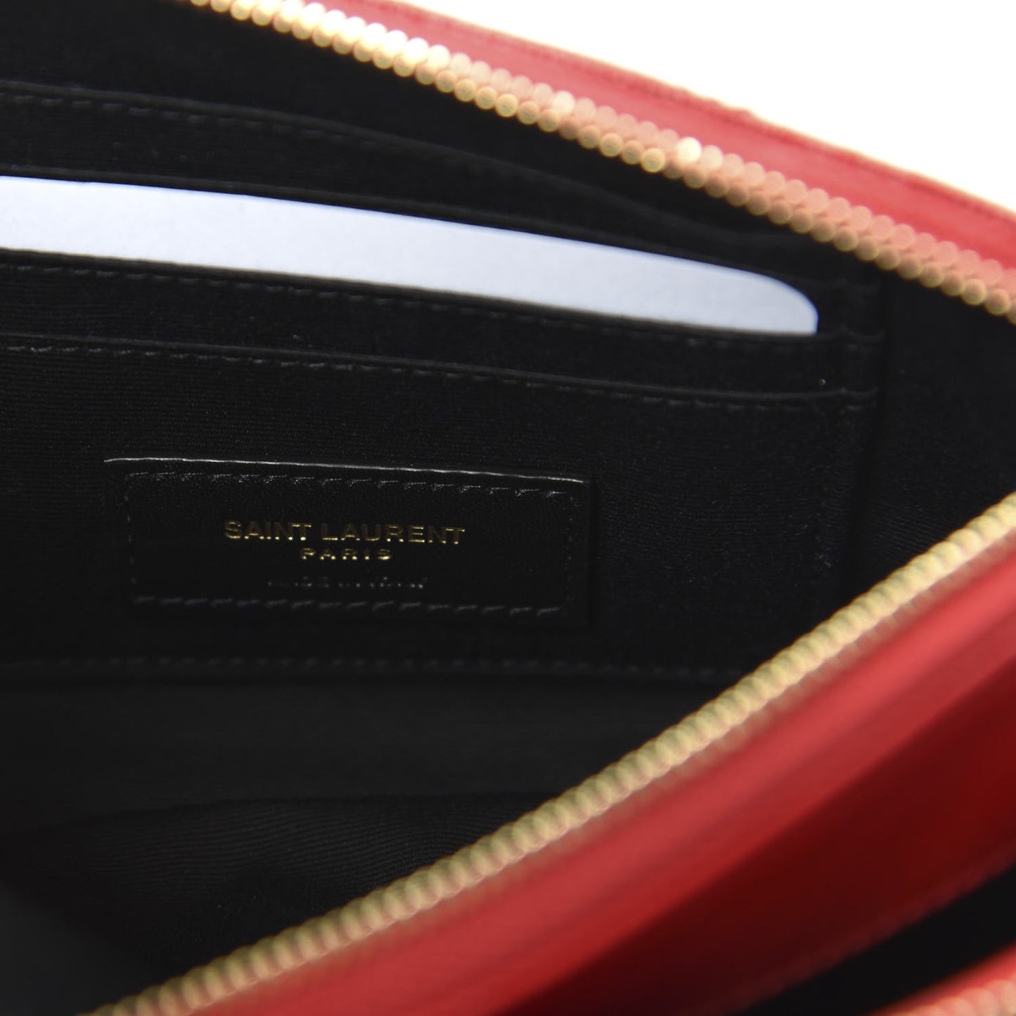 Grained Lambskin Quilted Mini Becky Double Zip Bag Rouge Eros