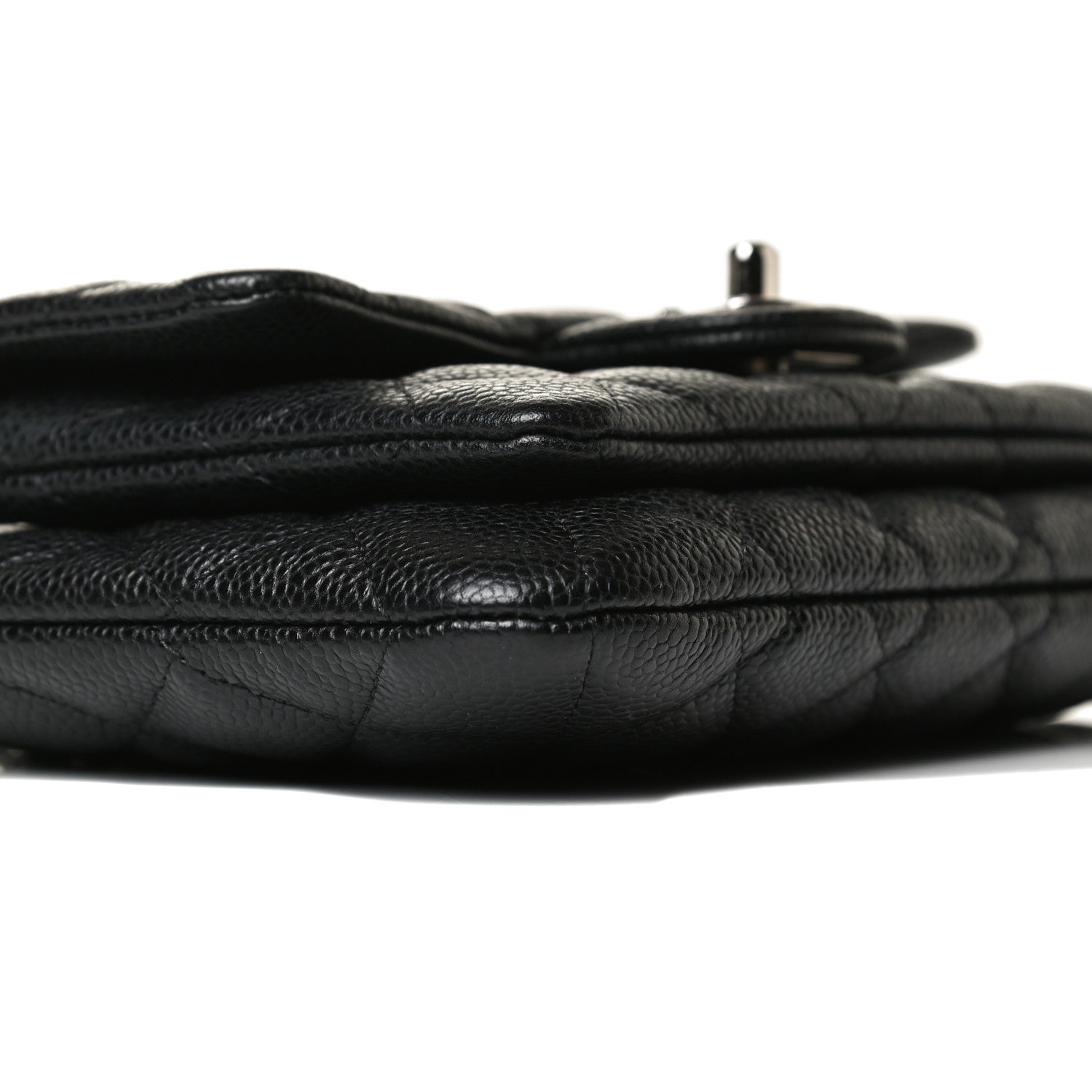 Chanel Caviar Quilted Daily Zip Crossbody Bag Black 9 of 14
