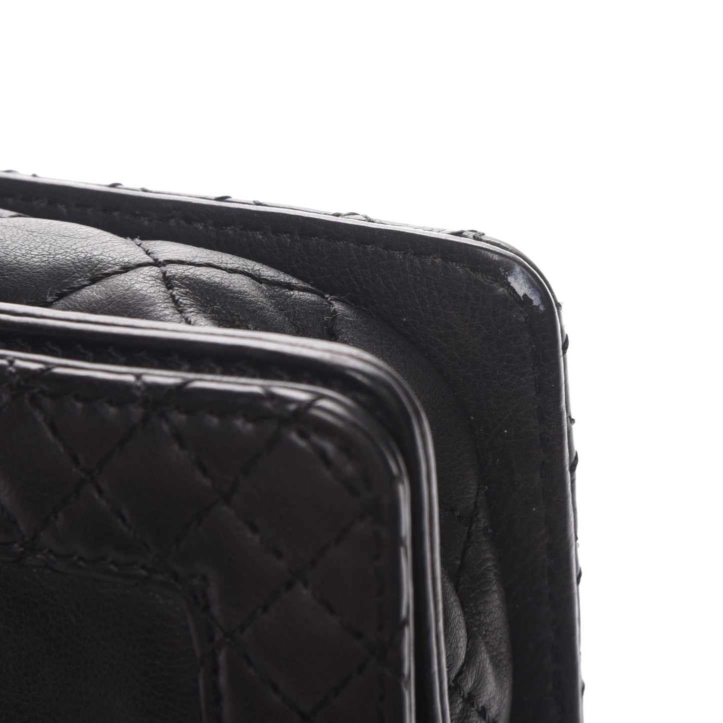 Calfskin Small Boy Reverso Flap Black