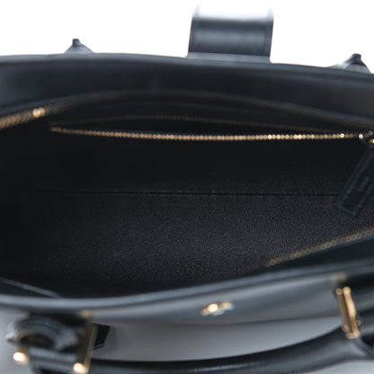 Saint Laurent Smooth Calfskin Small Monogram Cabas Black 5 of 8