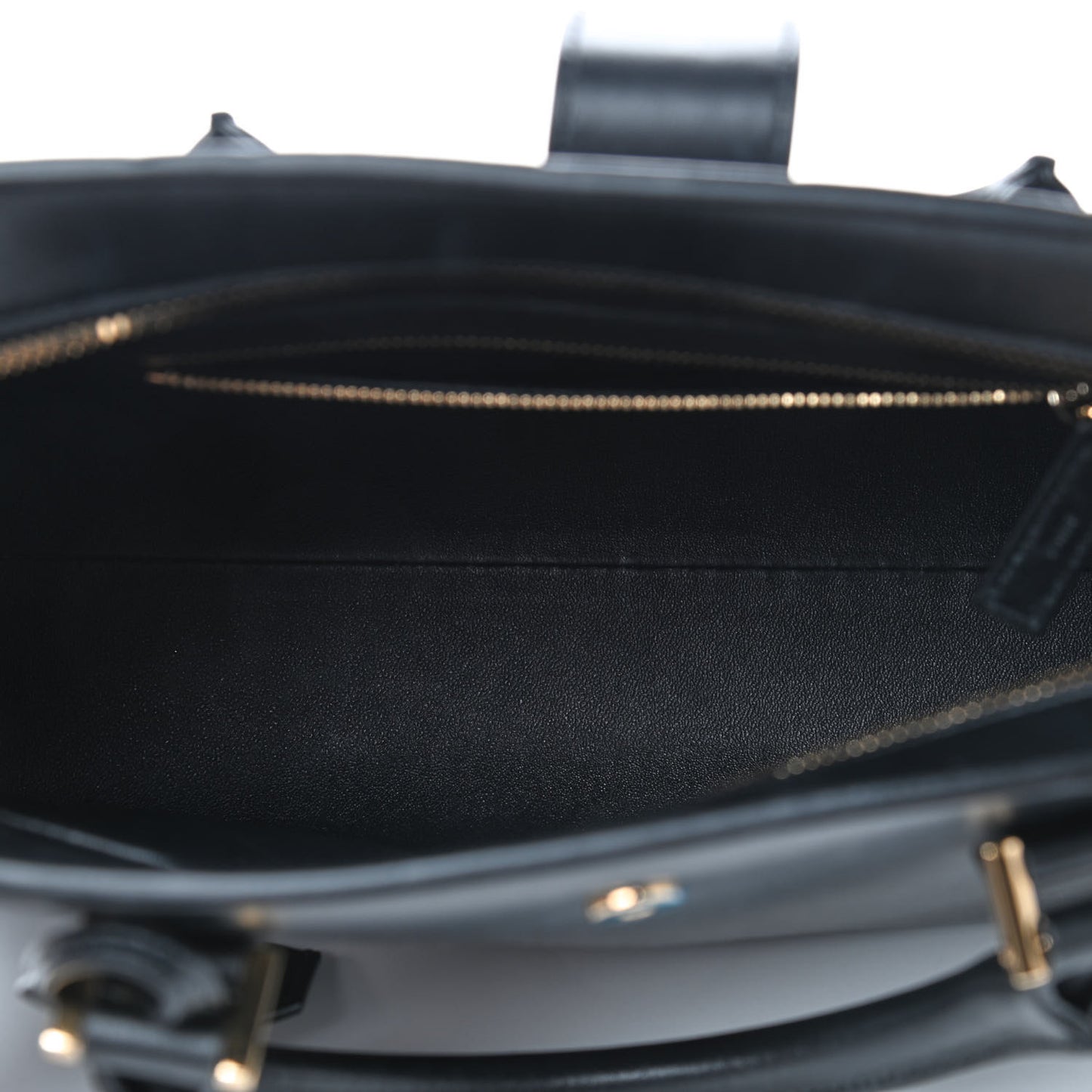 Smooth Calfskin Small Monogram Cabas Black
