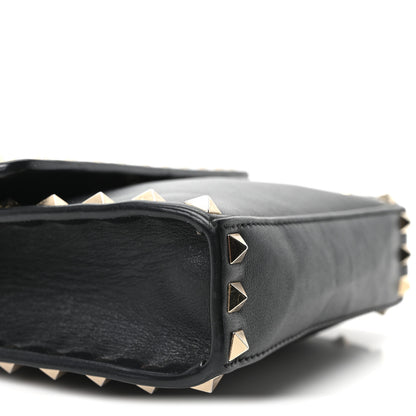 Valentino Garavani Vitello Rockstud Belt Bag Black 7 of 8