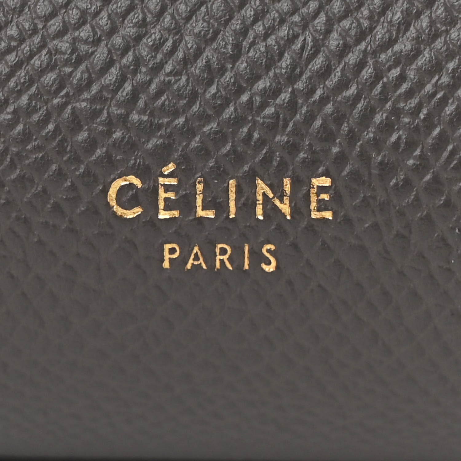 Celine Grained Calfskin Mini Belt Bag Grey 6 of 10