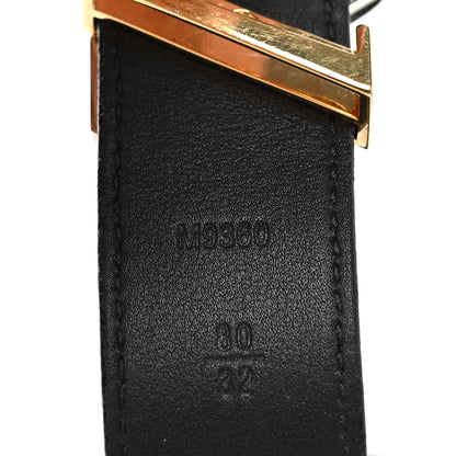 Louis Vuitton Epi 30mm LV Twist Belt 80 32 Black 6 of 8