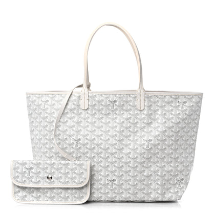 Goyard Goyardine Saint Louis PM White 1 of 9