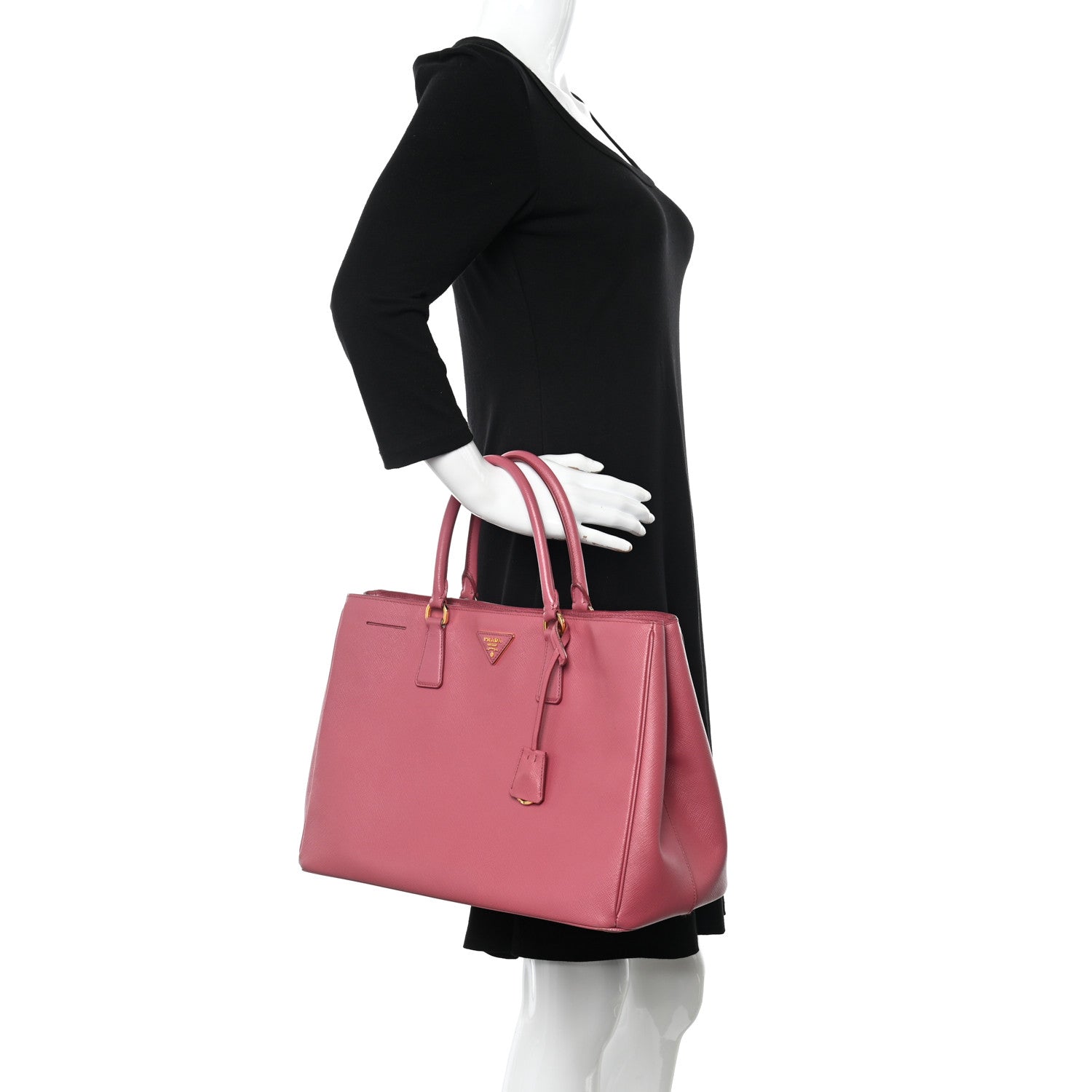 Prada Saffiano Lux Large Tote Bruyere 2 of 25