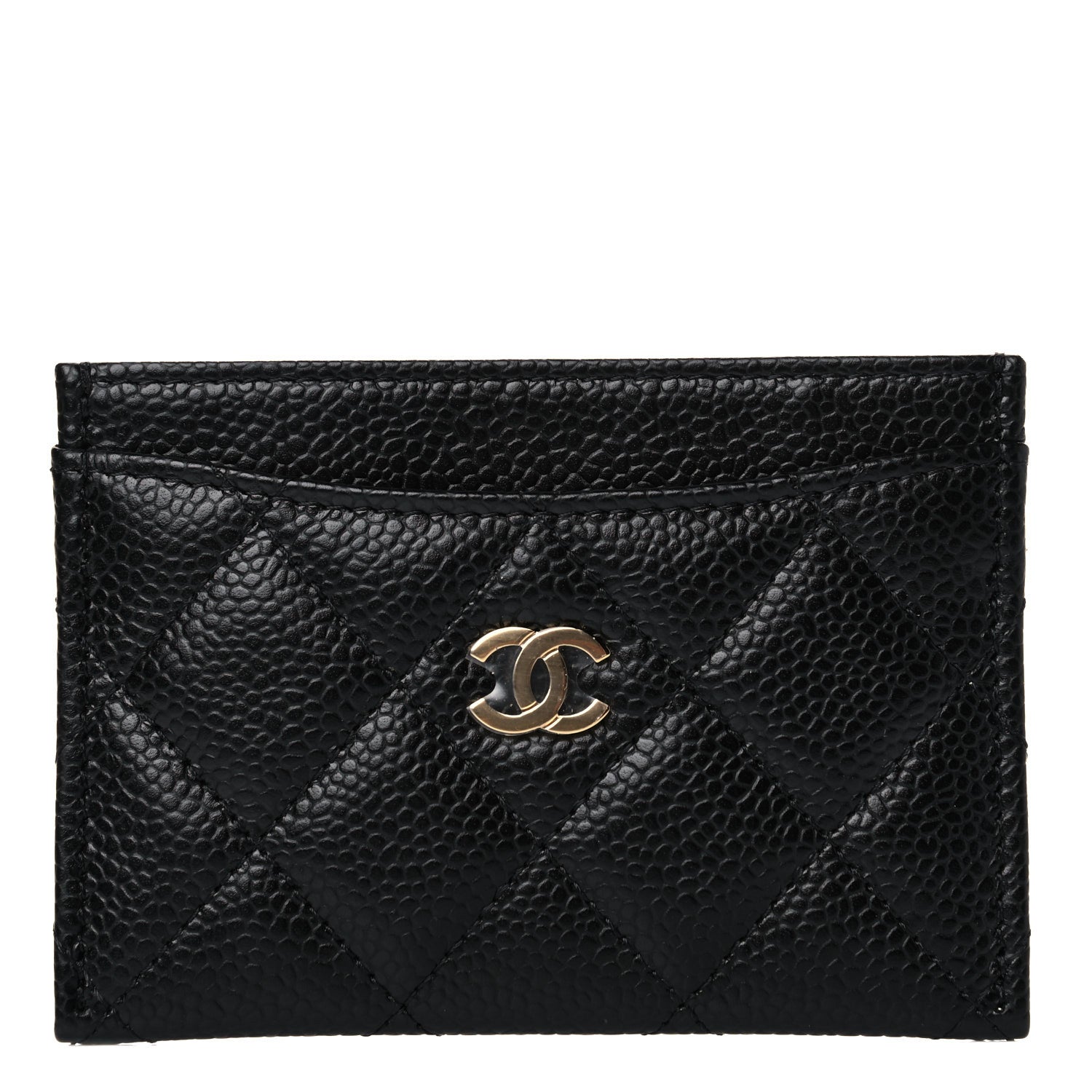 Chanel Caviar Quilted Card Holder Black 1 of 9