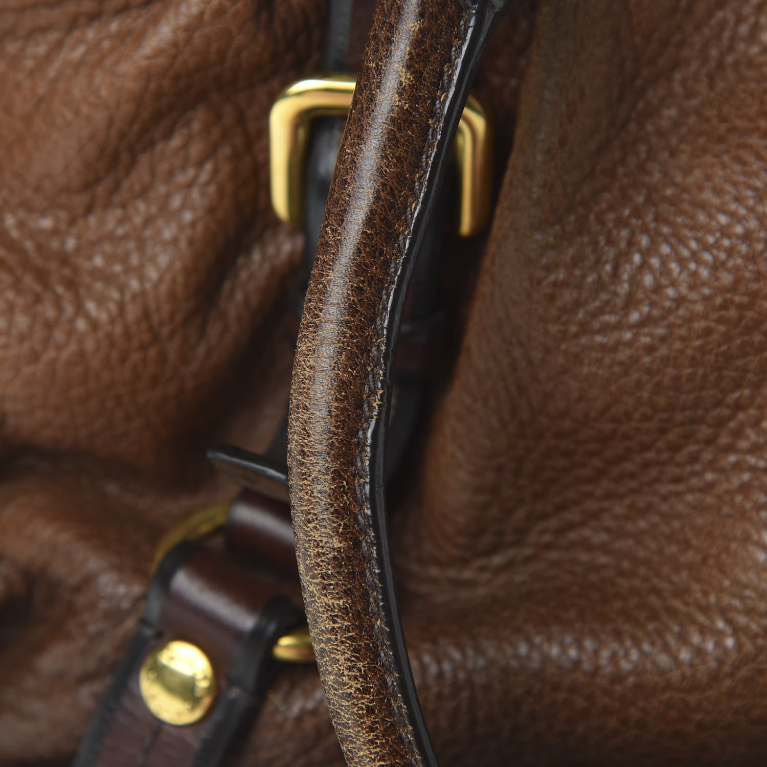 Prada Cervo Antik Shoulder Bag Nocciolo Sfumato 12 of 12