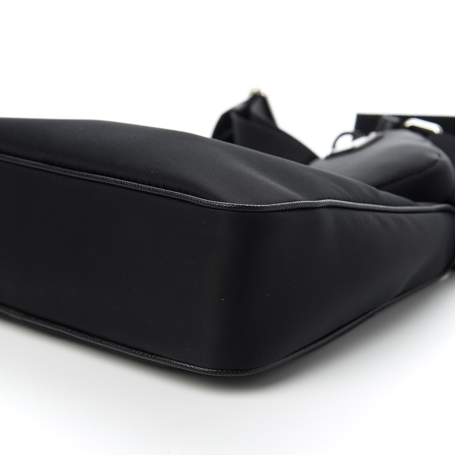 Prada Nylon Re-Edition 2005 Shoulder Bag Black 7 of 10