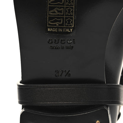 Gucci Calfskin Zelda Harness Riding Boots 37.5 Multicolor 7 of 9