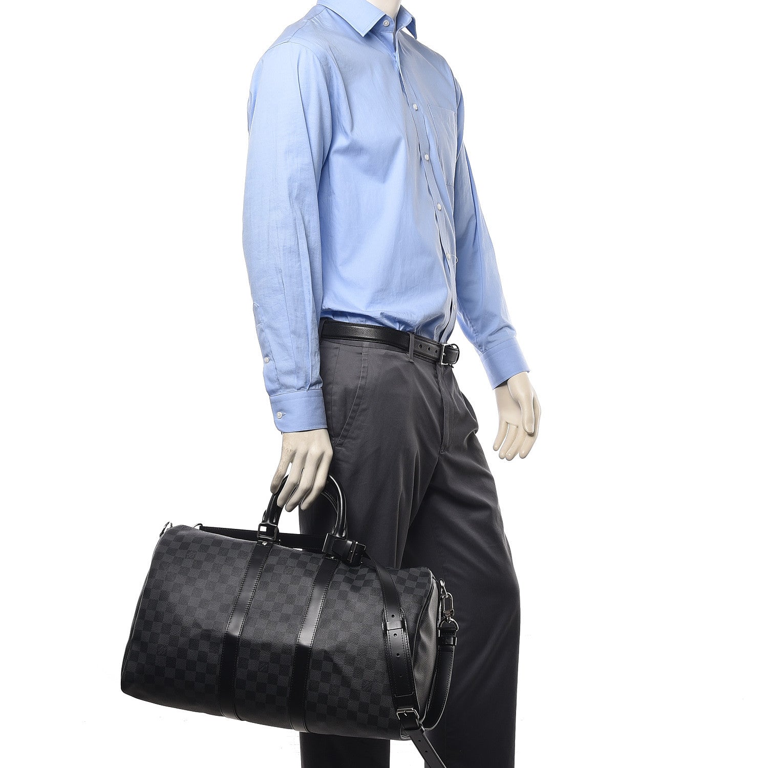 Louis Vuitton Damier Graphite Keepall Bandouliere 45 3 of 10