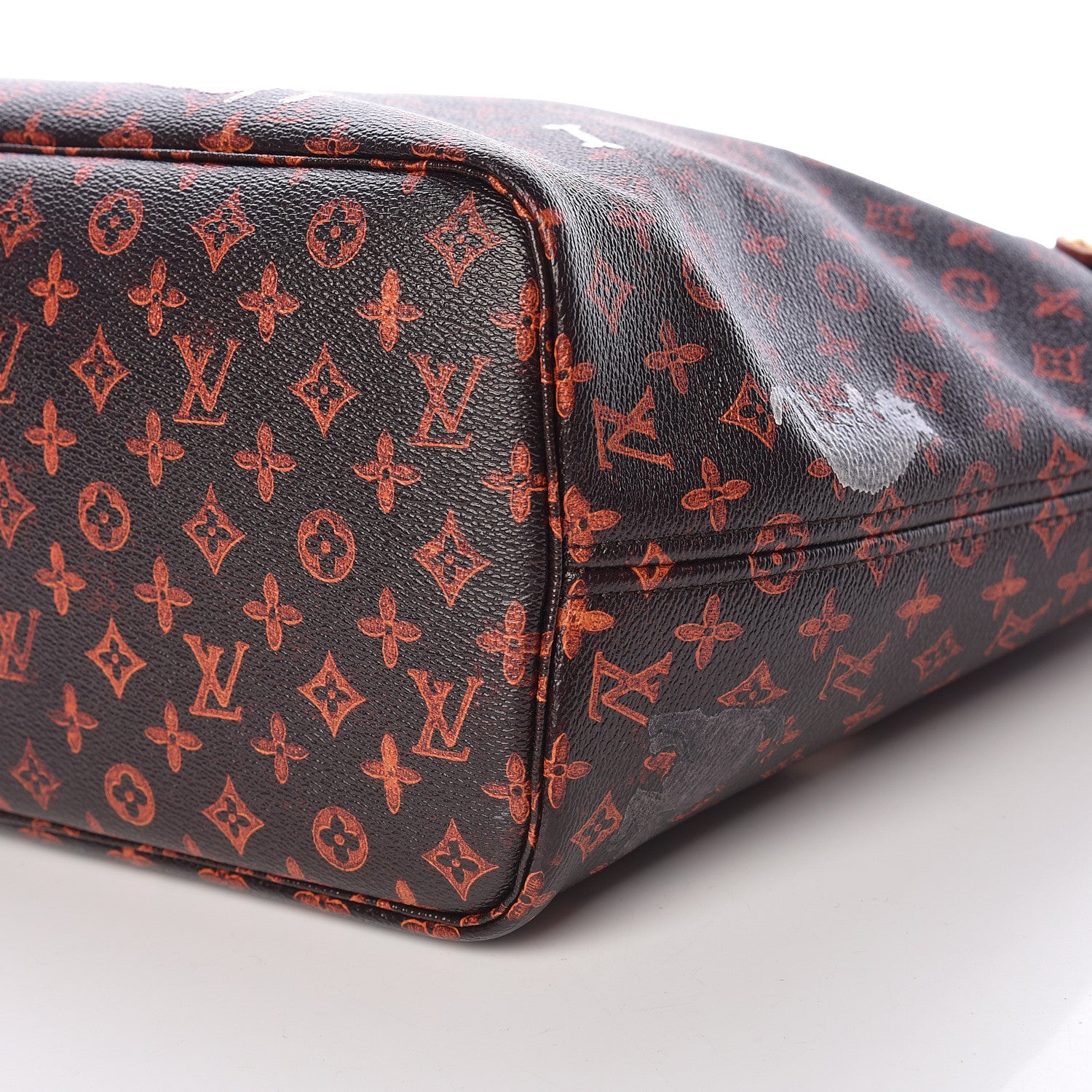 Louis Vuitton Catogram Neverfull MM Marron 12 of 15