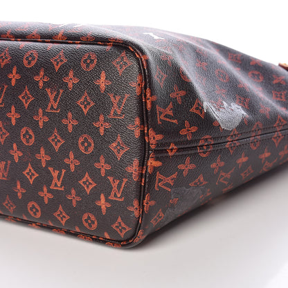 Louis Vuitton Catogram Neverfull MM Marron 12 of 15