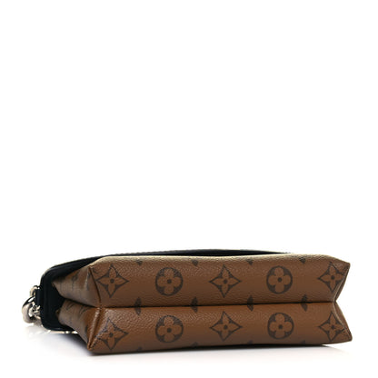 Louis Vuitton Reverse Monogram Kabuki Pochette Black 4 of 12