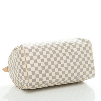 Louis Vuitton Damier Azur Speedy 35 4 of 8